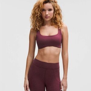 lululemon athletica Burgundy Bra